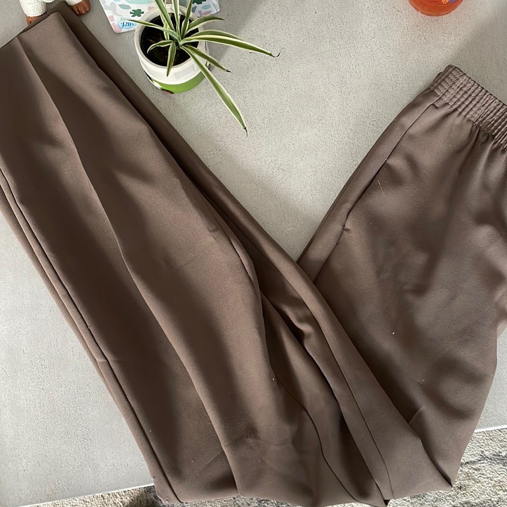 Brown slacks